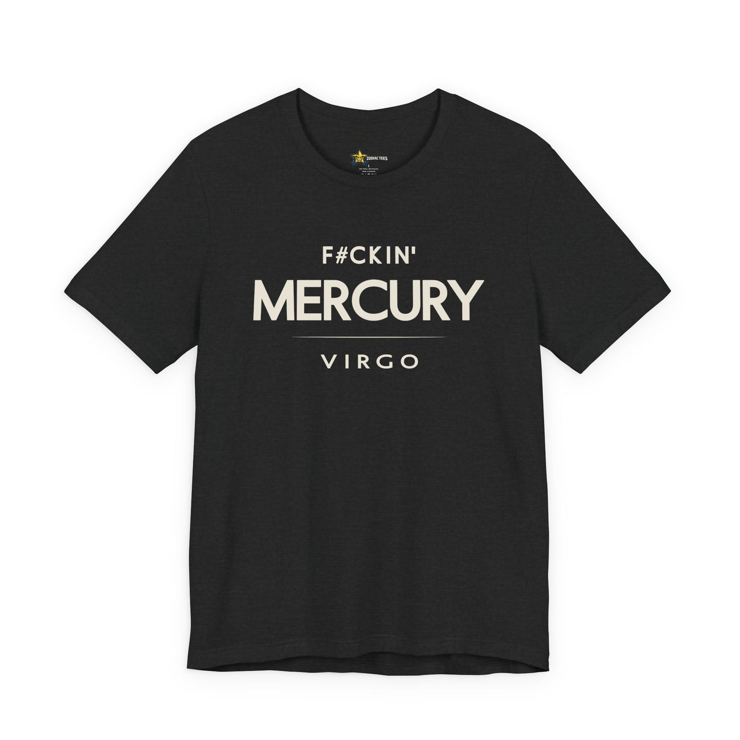 Virgo Minimal No-Nonsense T-Shirt – F#ckin’ Mercury Tee