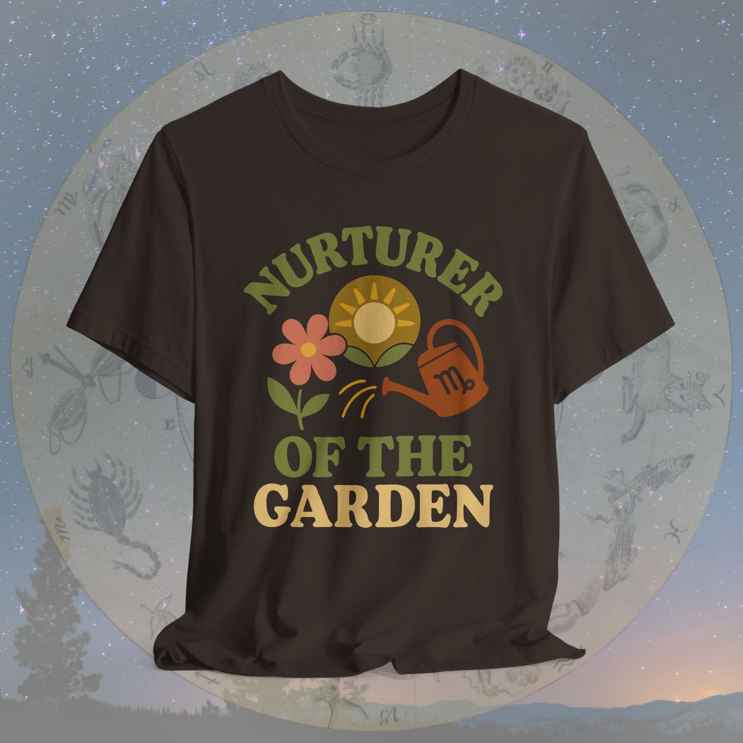 Nurturer of the Garden – Zodiac Couple Virgo T-Shirt