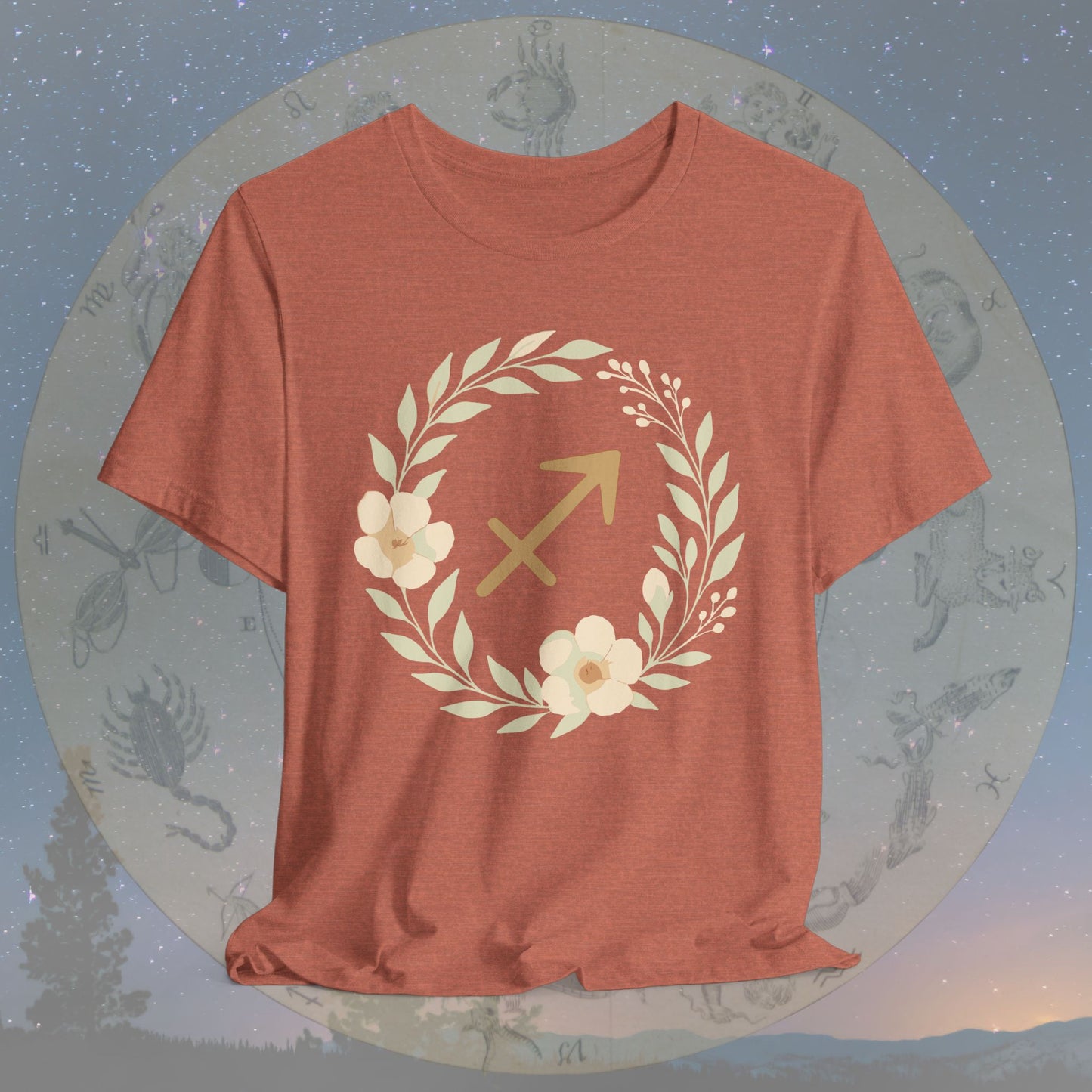 Adventurous Spirit Sagittarius T-Shirt