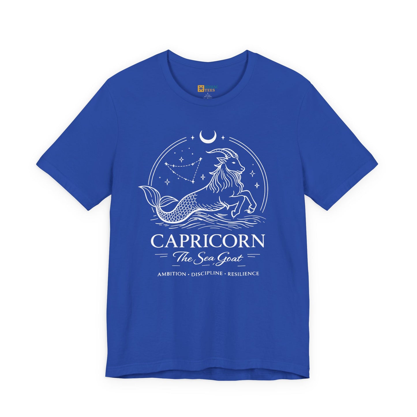 Capricorn Sea Goat T-Shirt – Elegant Astrology Zodiac Tee