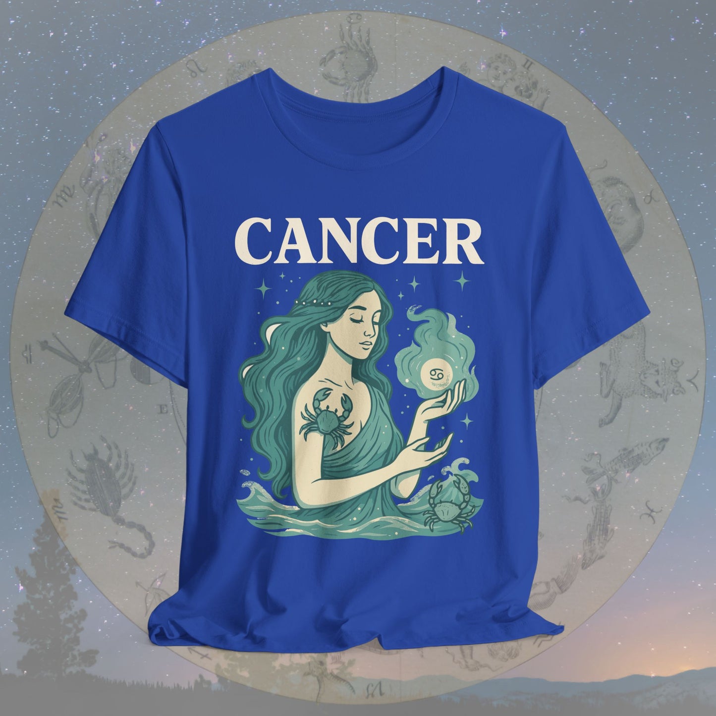 Calm Within the Waves Cancer T-Shirt