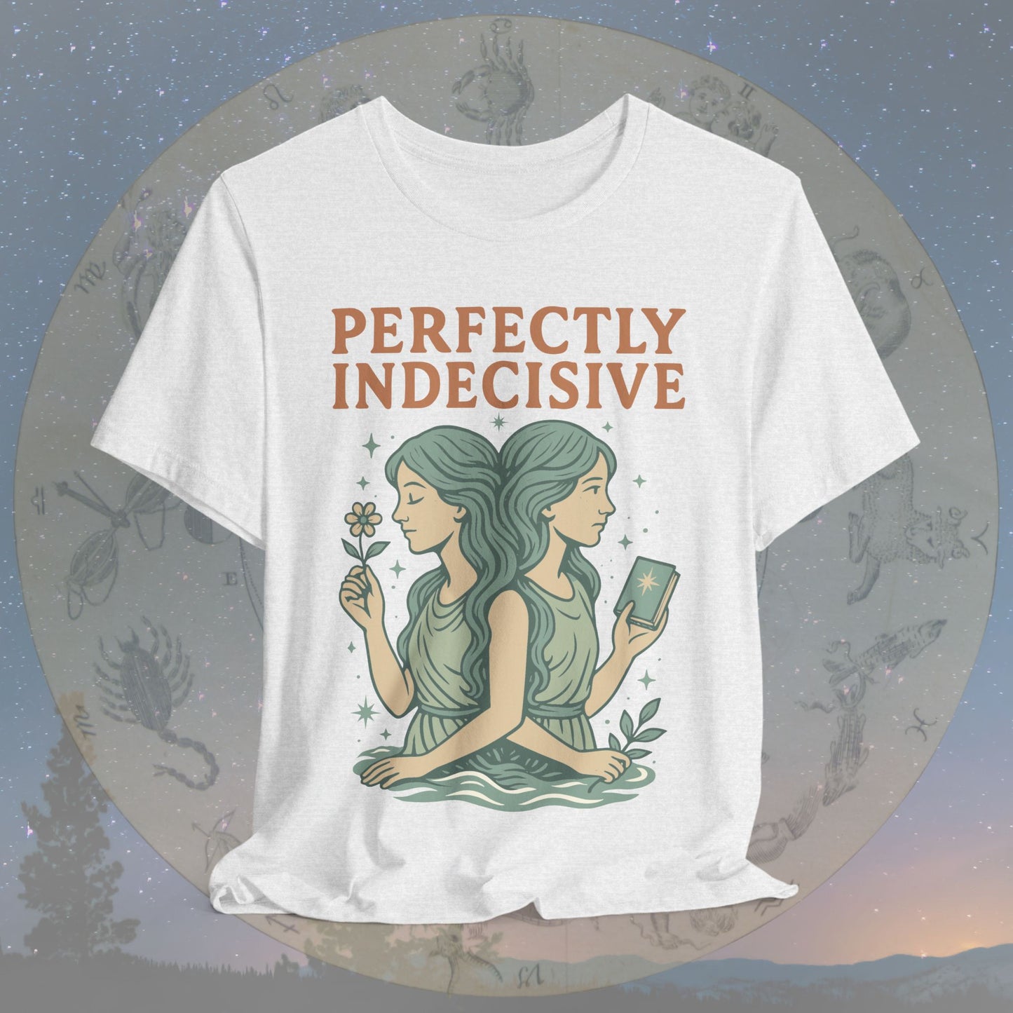 Charming Perfectly Indecisive Gemini T-Shirt