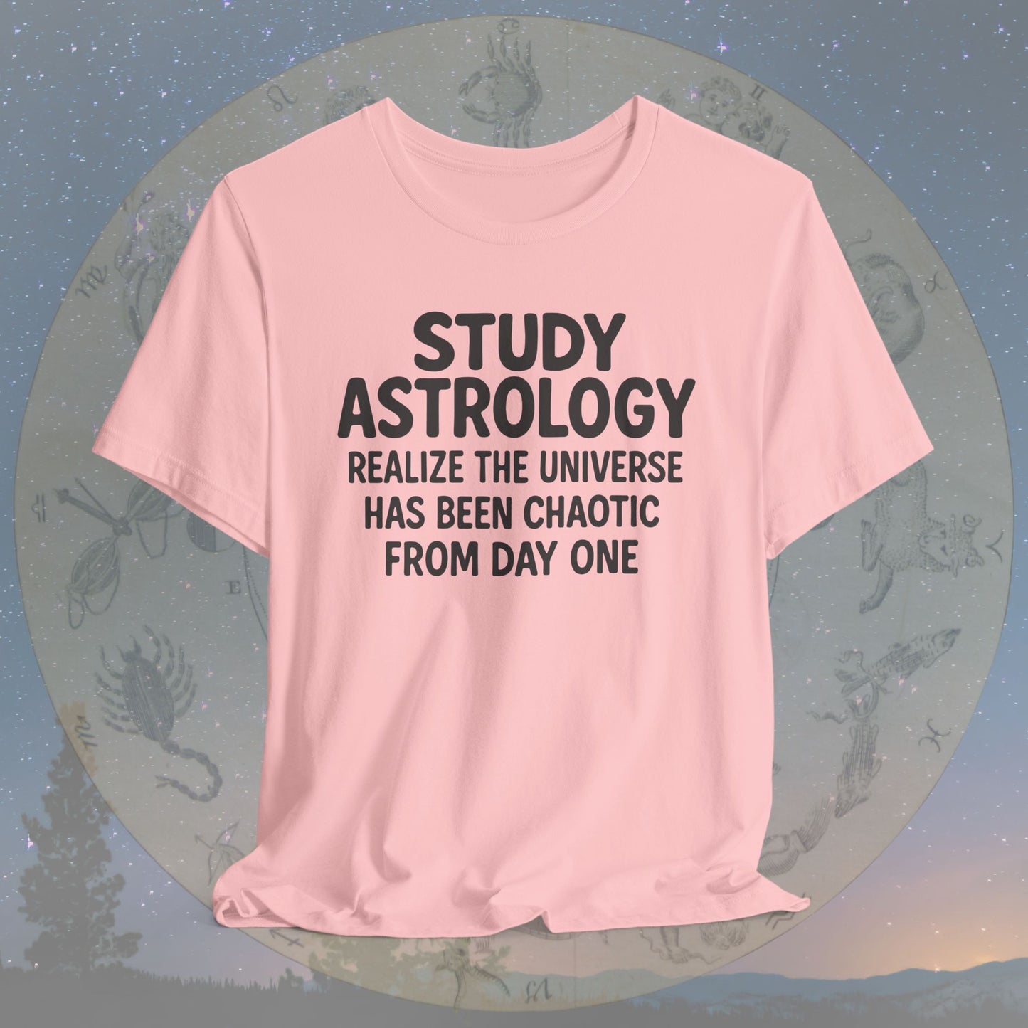 Study Astrology Chaotic Universe T-Shirt