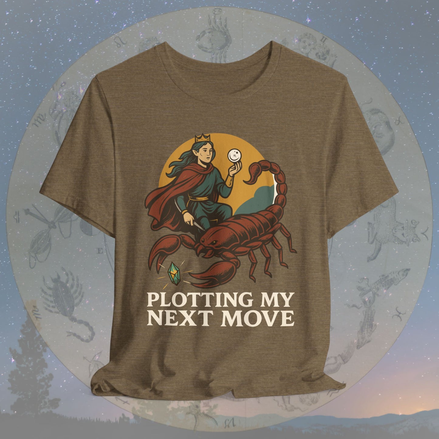 Mysterious Scorpio Plotting My Next Move T-Shirt