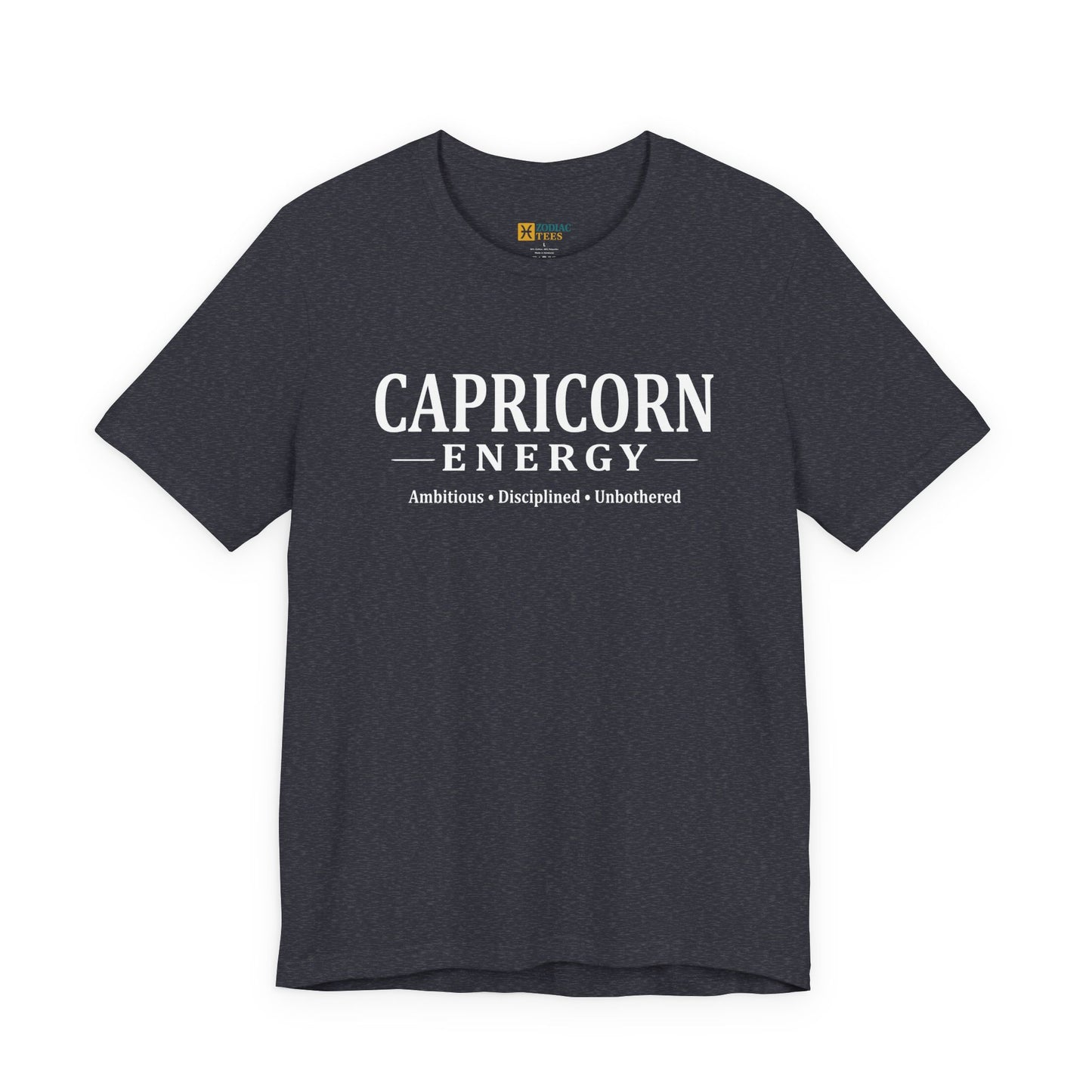 Capricorn Mindset T-Shirt – Ambitious Capricorn Energy Attitude Tee