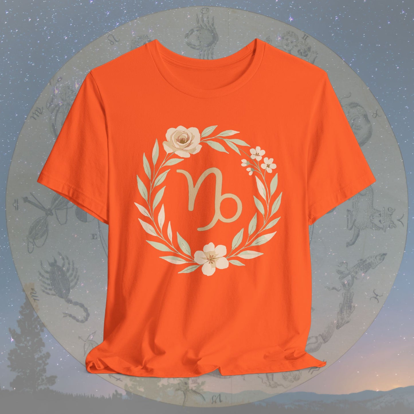 Elegant Earthly Grace Capricorn T-Shirt
