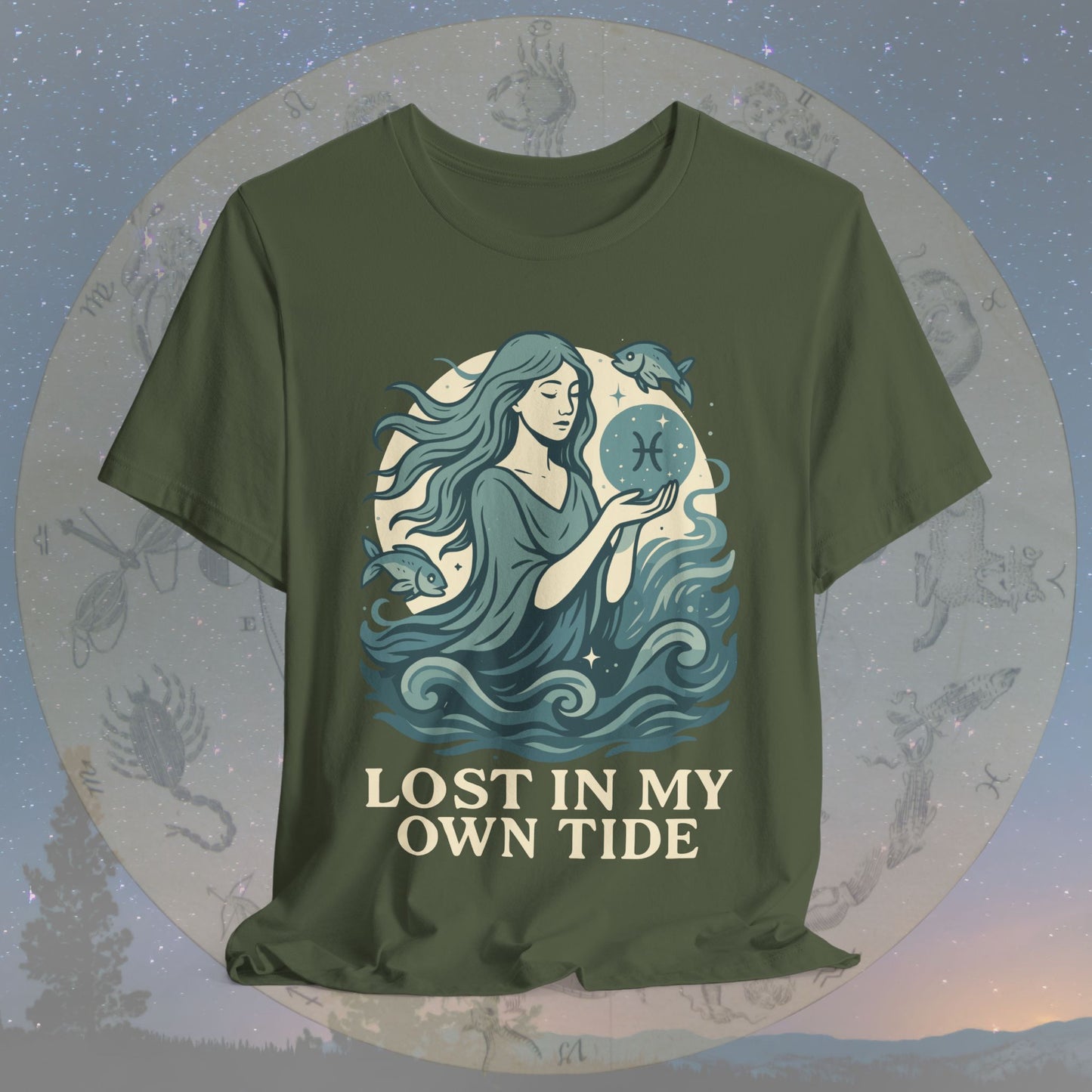Dreamy Pisces Lost in My Own Tide T-Shirt