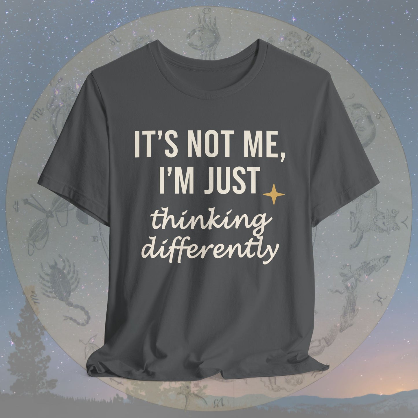 Visionary Aquarius Cosmic Attitude T-Shirt