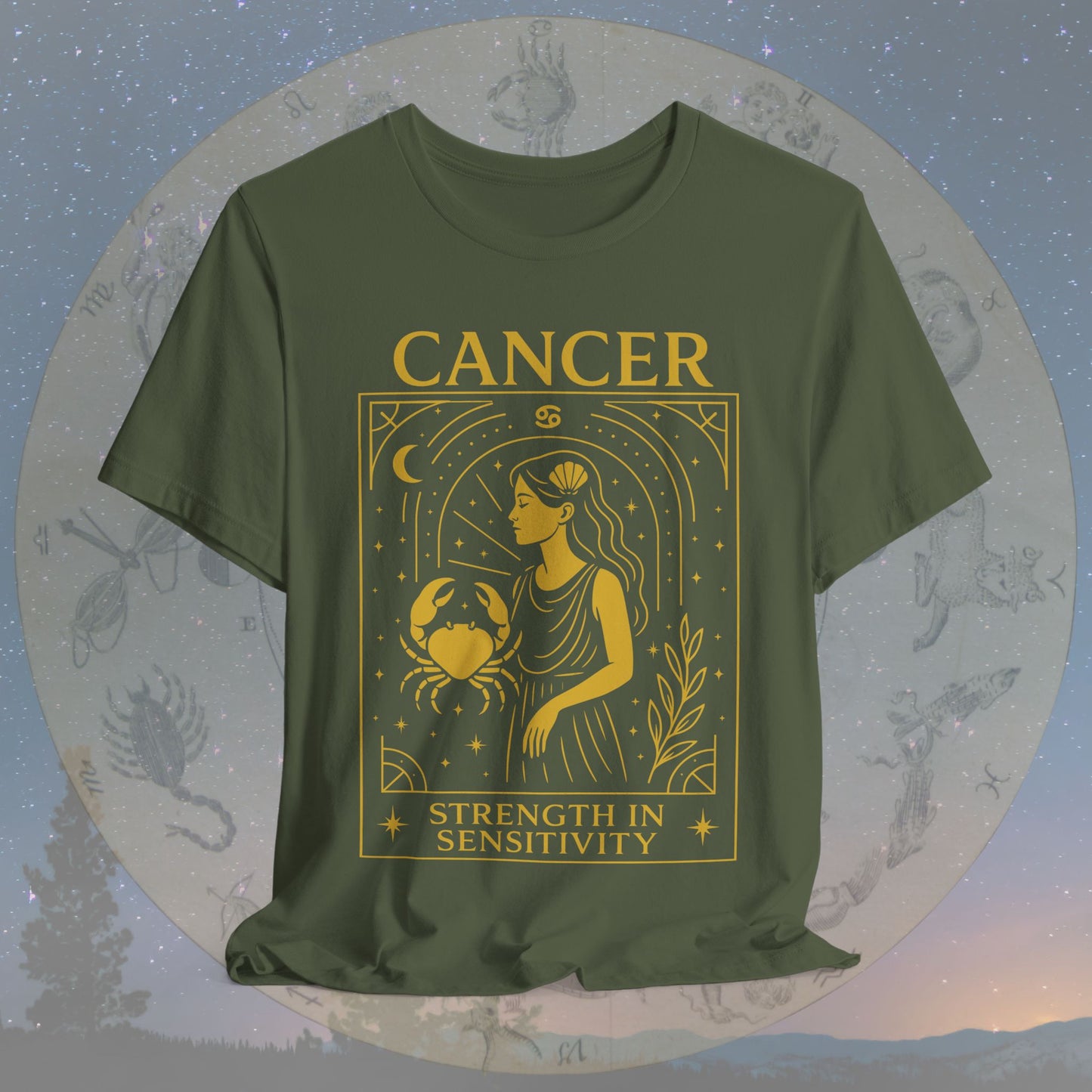 Gentle Strength in Sensitivity Cancer T-Shirt