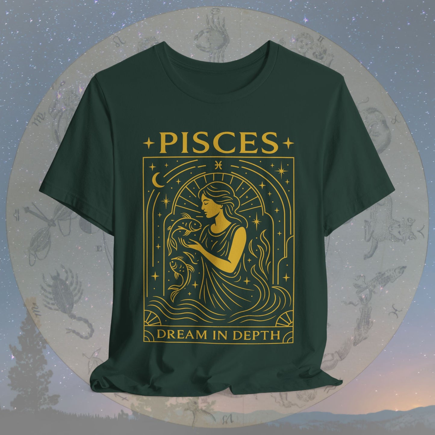 Mystic Dream in Depth Pisces T-Shirt