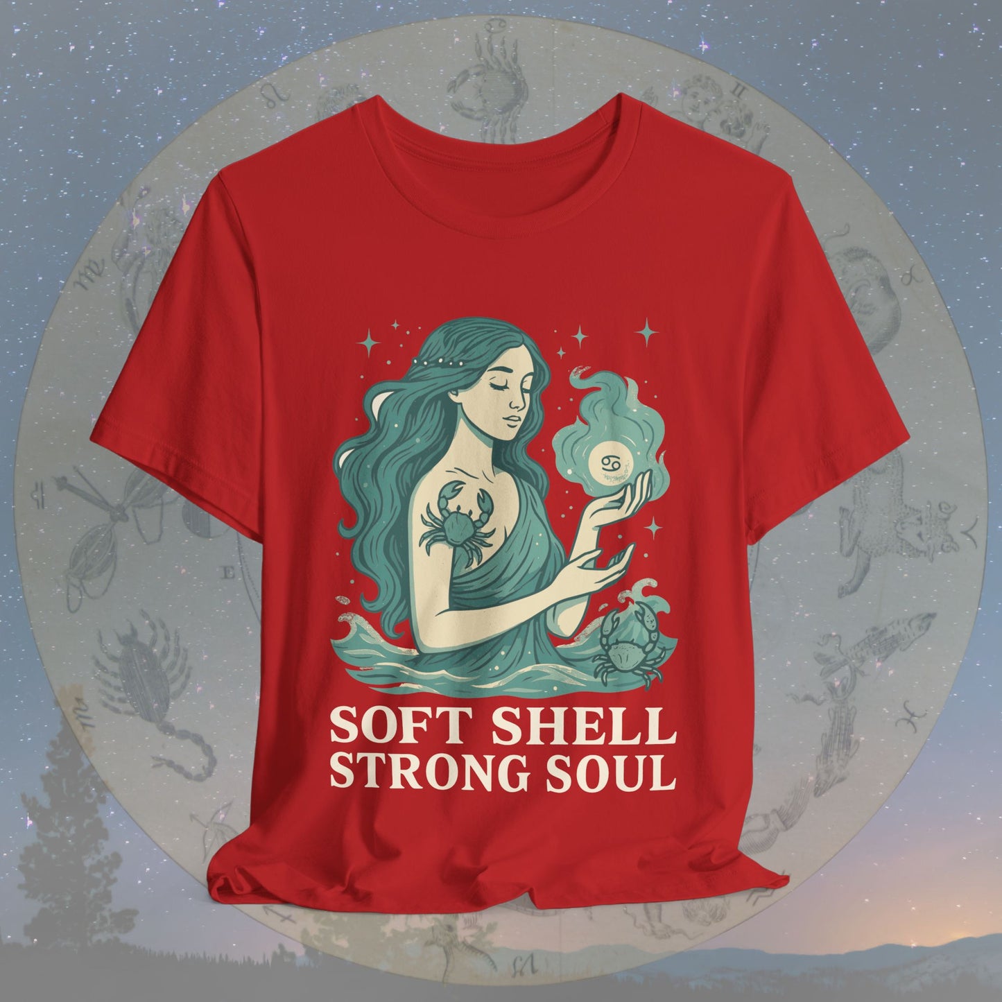Soft Shell Strong Soul Cancer T-Shirt