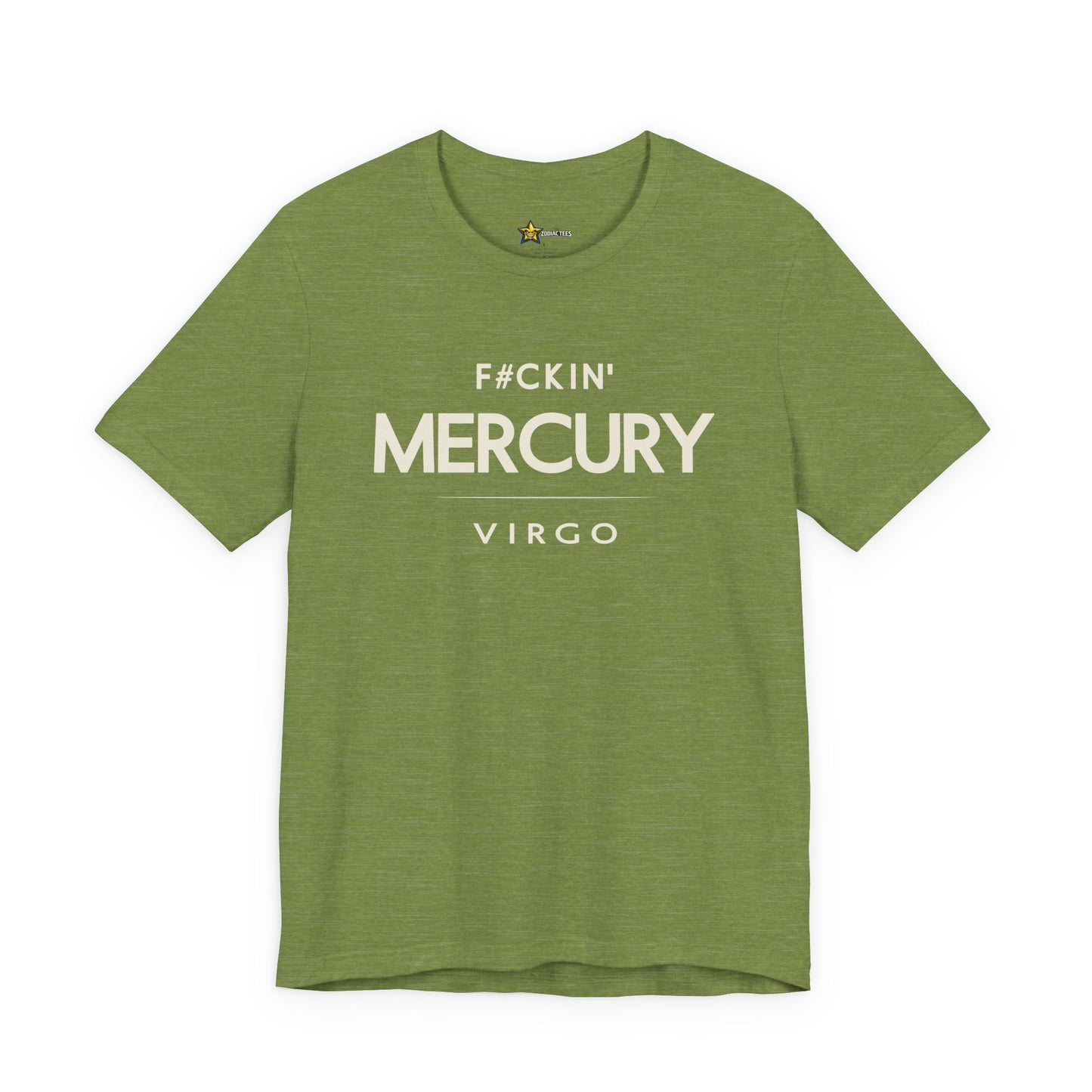 Virgo Minimal No-Nonsense T-Shirt – F#ckin’ Mercury Tee