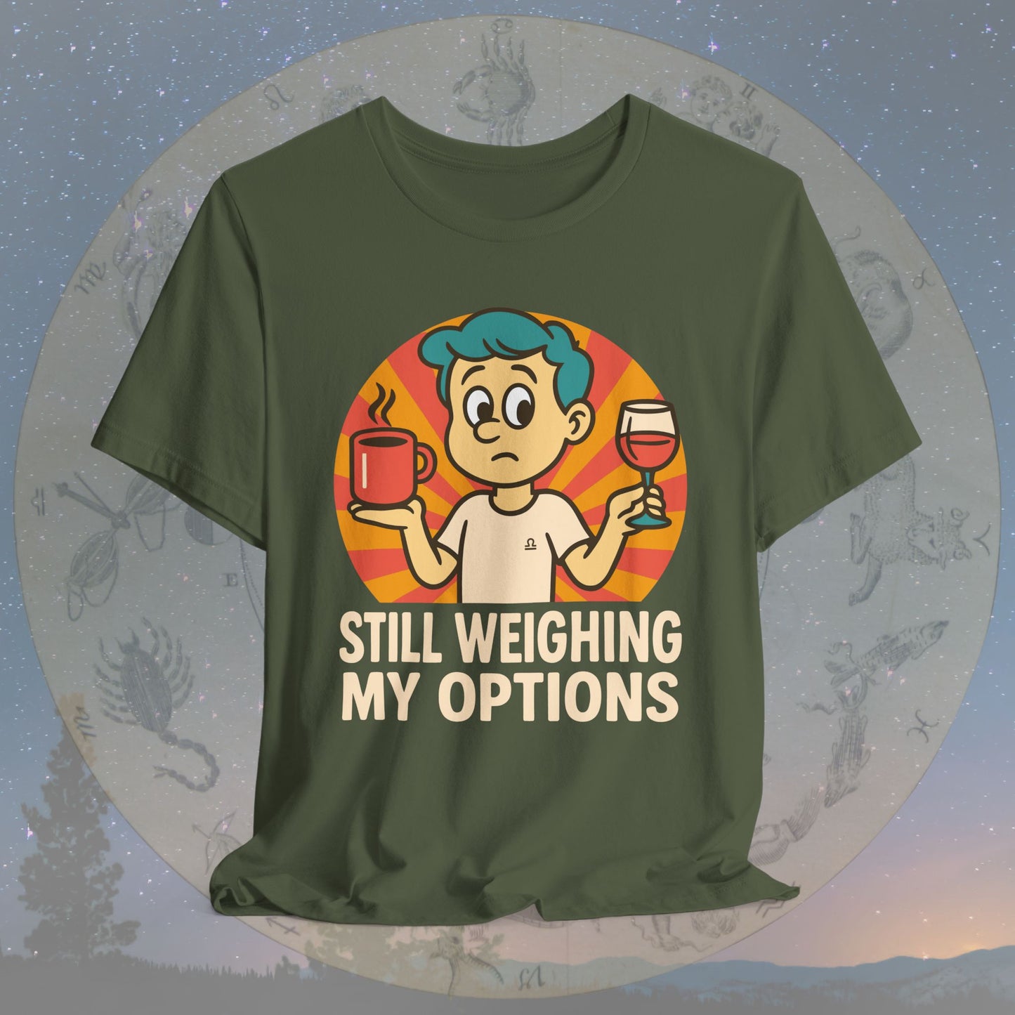 Funny Libra Still Weighing My Options T-Shirt