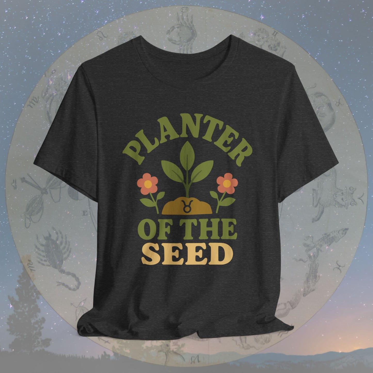 Planter of the Seed – Zodiac Couple Taurus T-Shirt