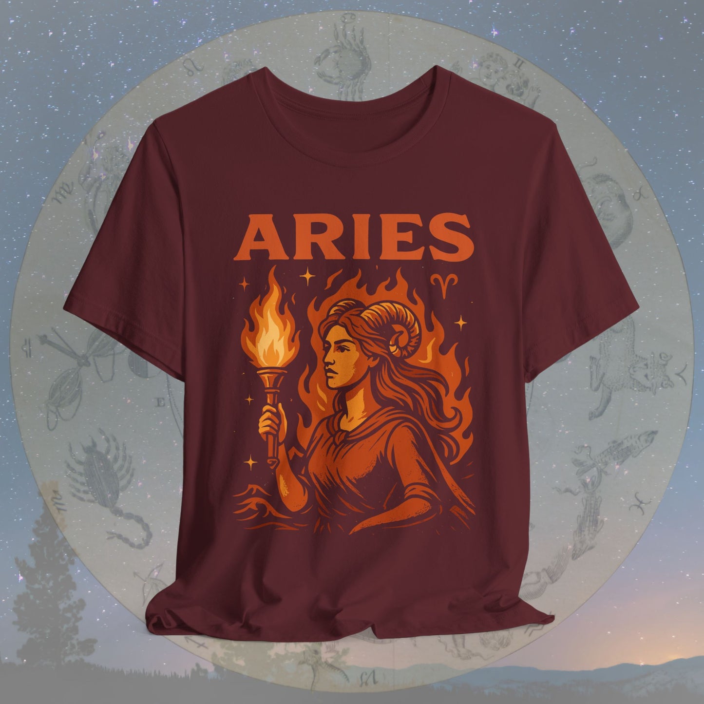 Fierce Flame Aries T-Shirt