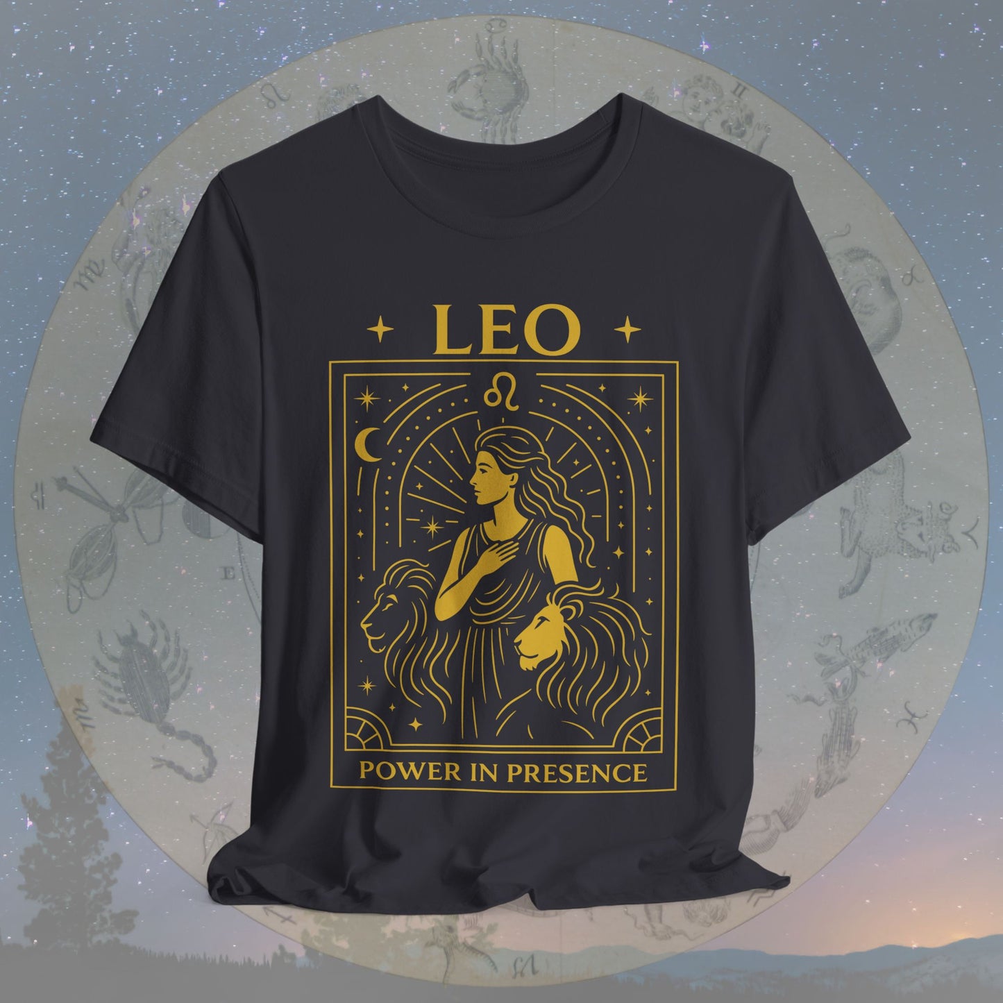 Majestic Power in Presence Leo T-Shirt