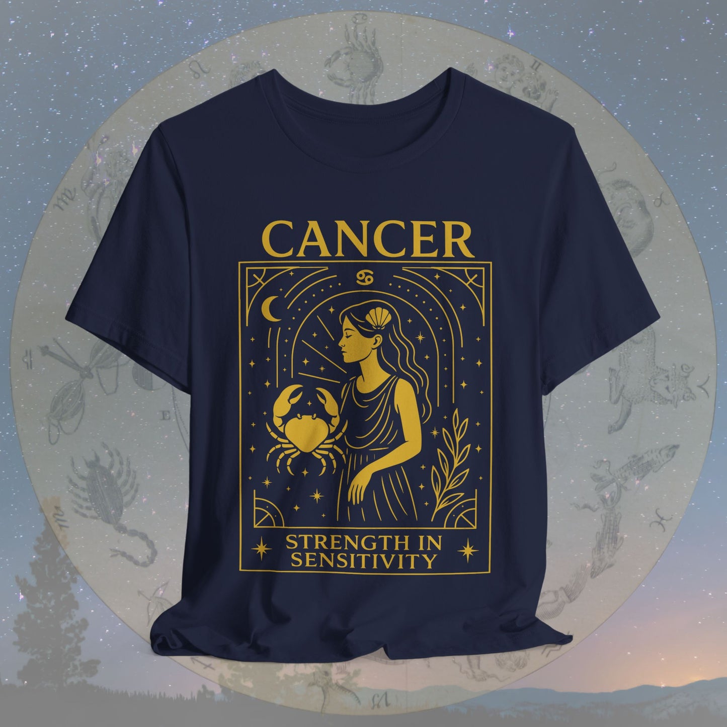 Gentle Strength in Sensitivity Cancer T-Shirt
