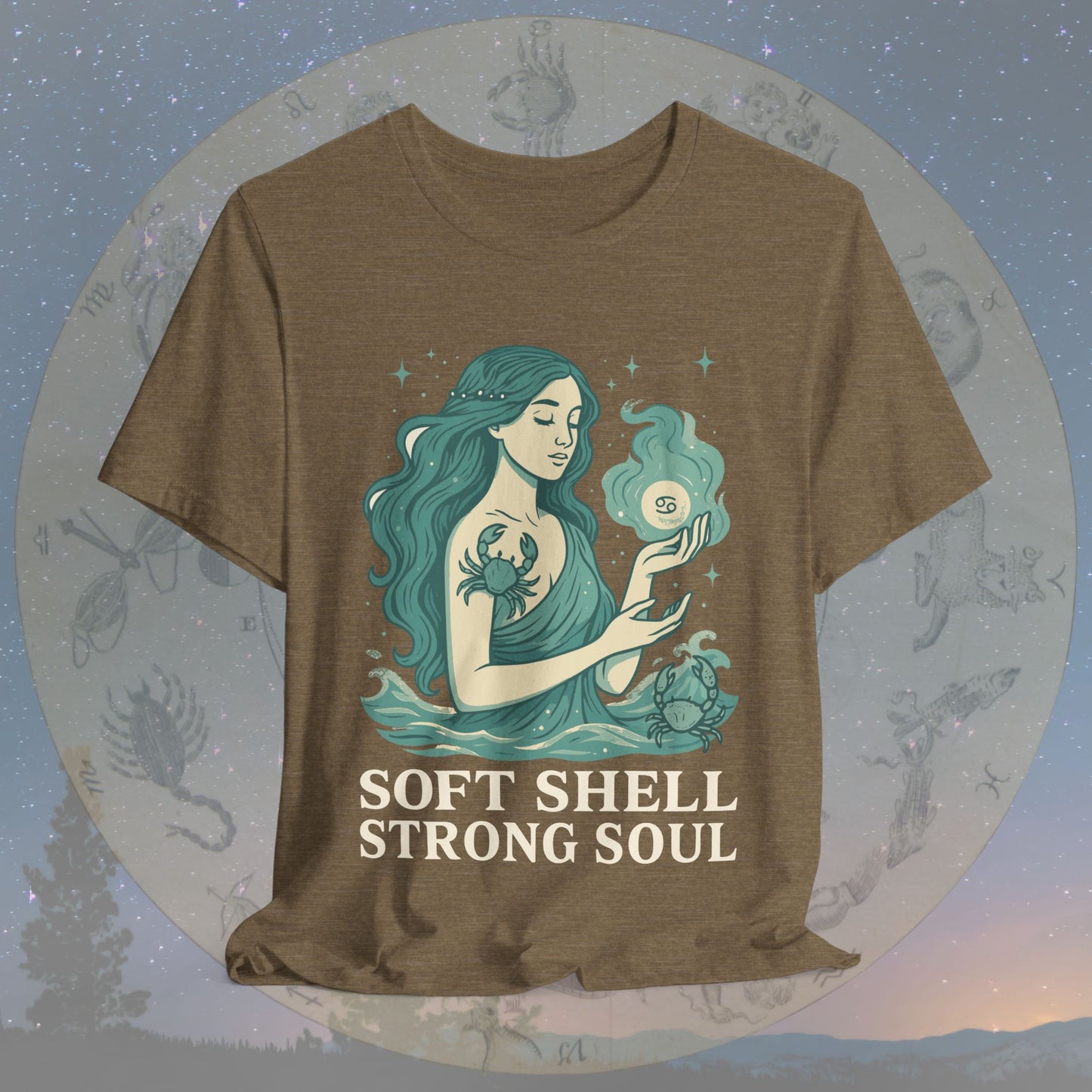 Soft Shell Strong Soul Cancer T-Shirt