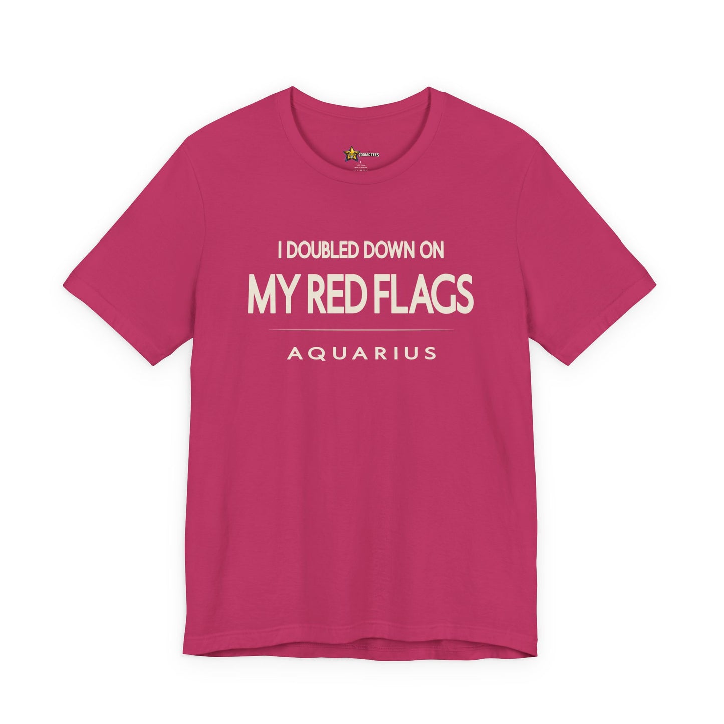 Aquarius My Red Flags T-Shirt