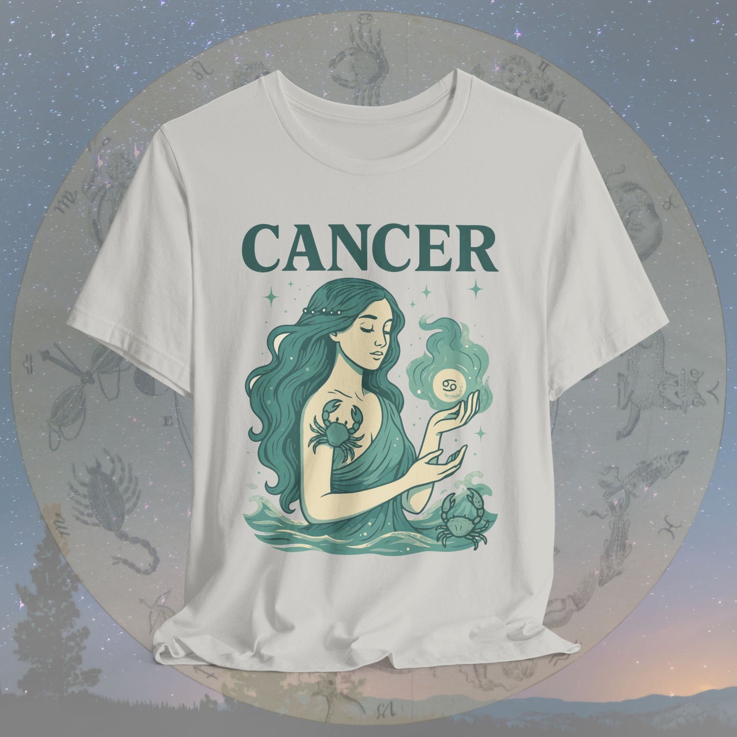 Calm Within the Waves Cancer T-Shirt