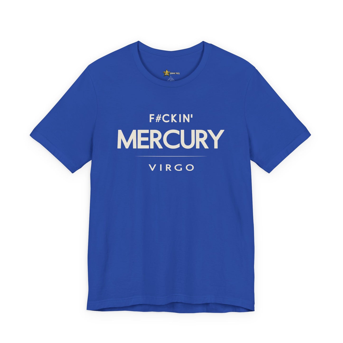 Virgo Minimal No-Nonsense T-Shirt – F#ckin’ Mercury Tee