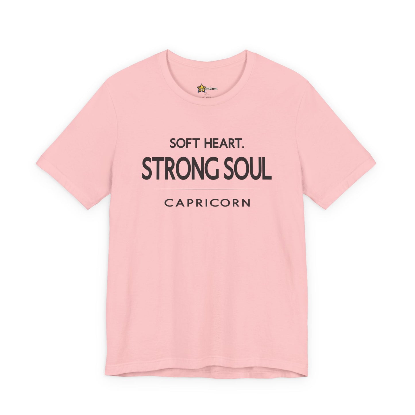 Capricorn Confident Zodiac T-Shirt – Strong Soul Attitude Tee