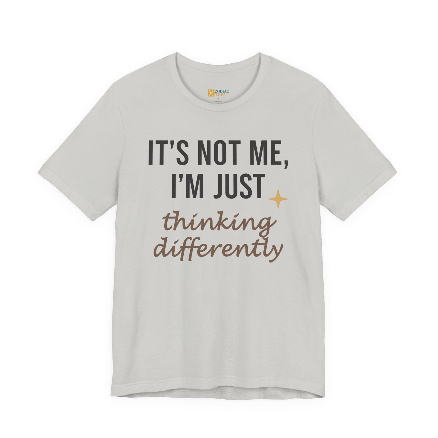 Aquarius Thinking Differently Zodiac T-Shirt – Independent Energy Tee