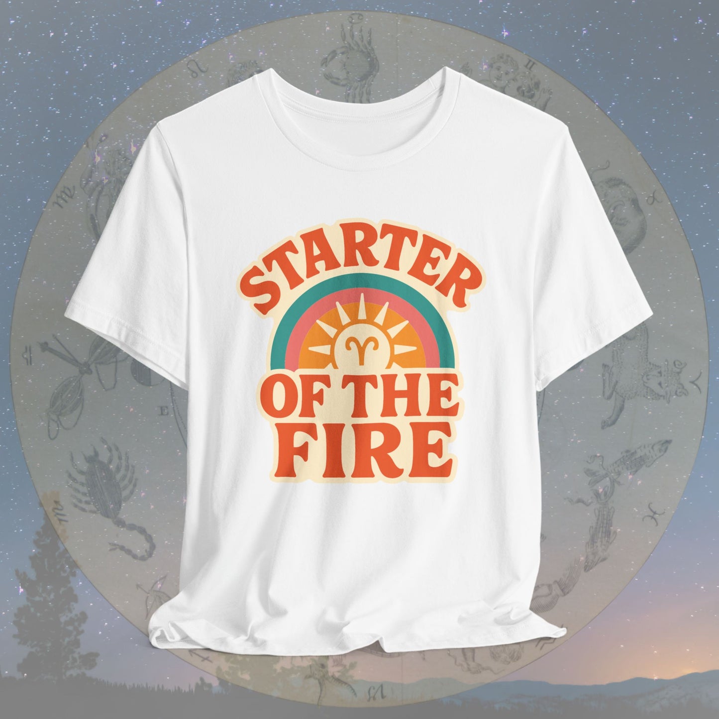 Starter of the Fire – Zodiac Couple Aries T-Shirt