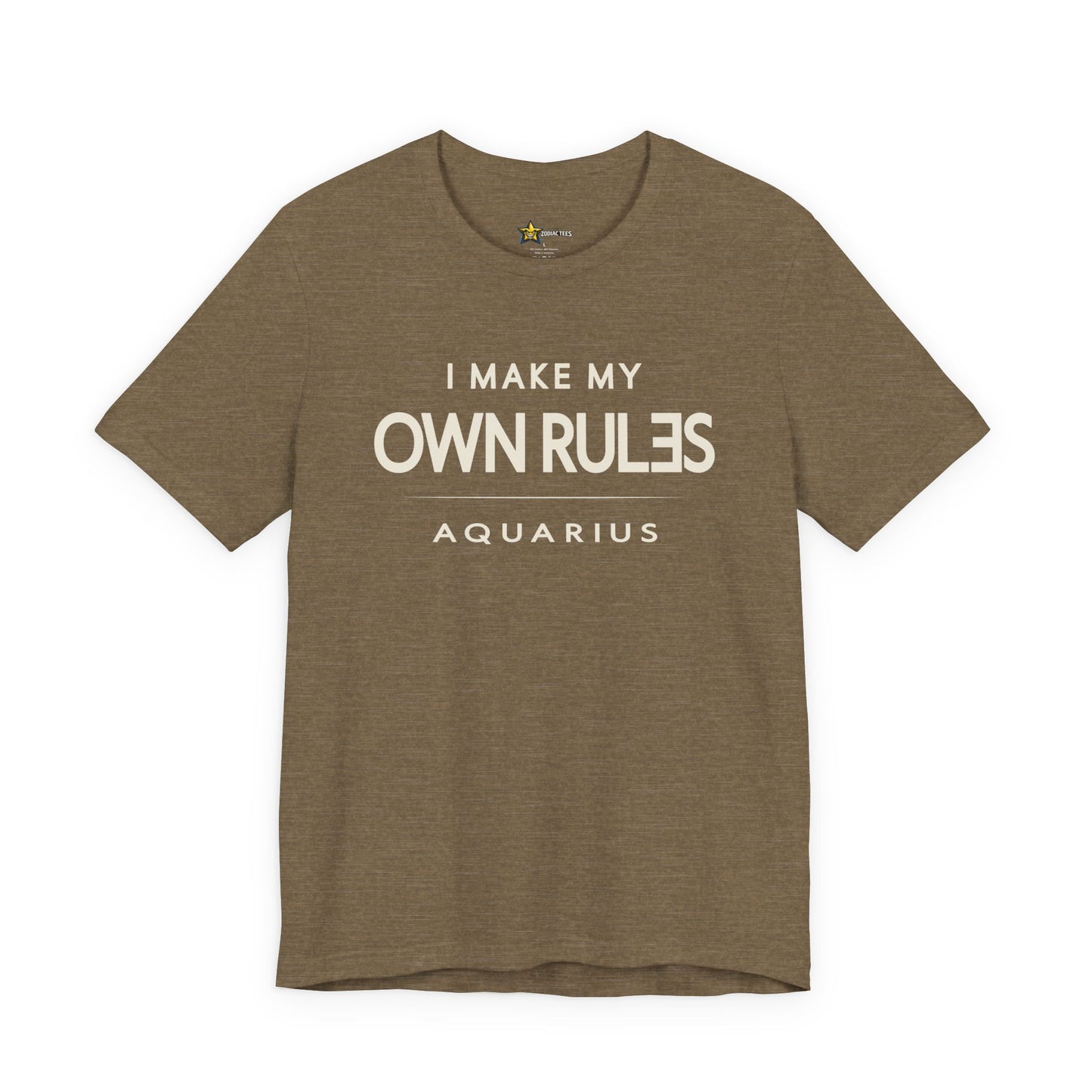 Aquarius I Make My Own Rules T-Shirt