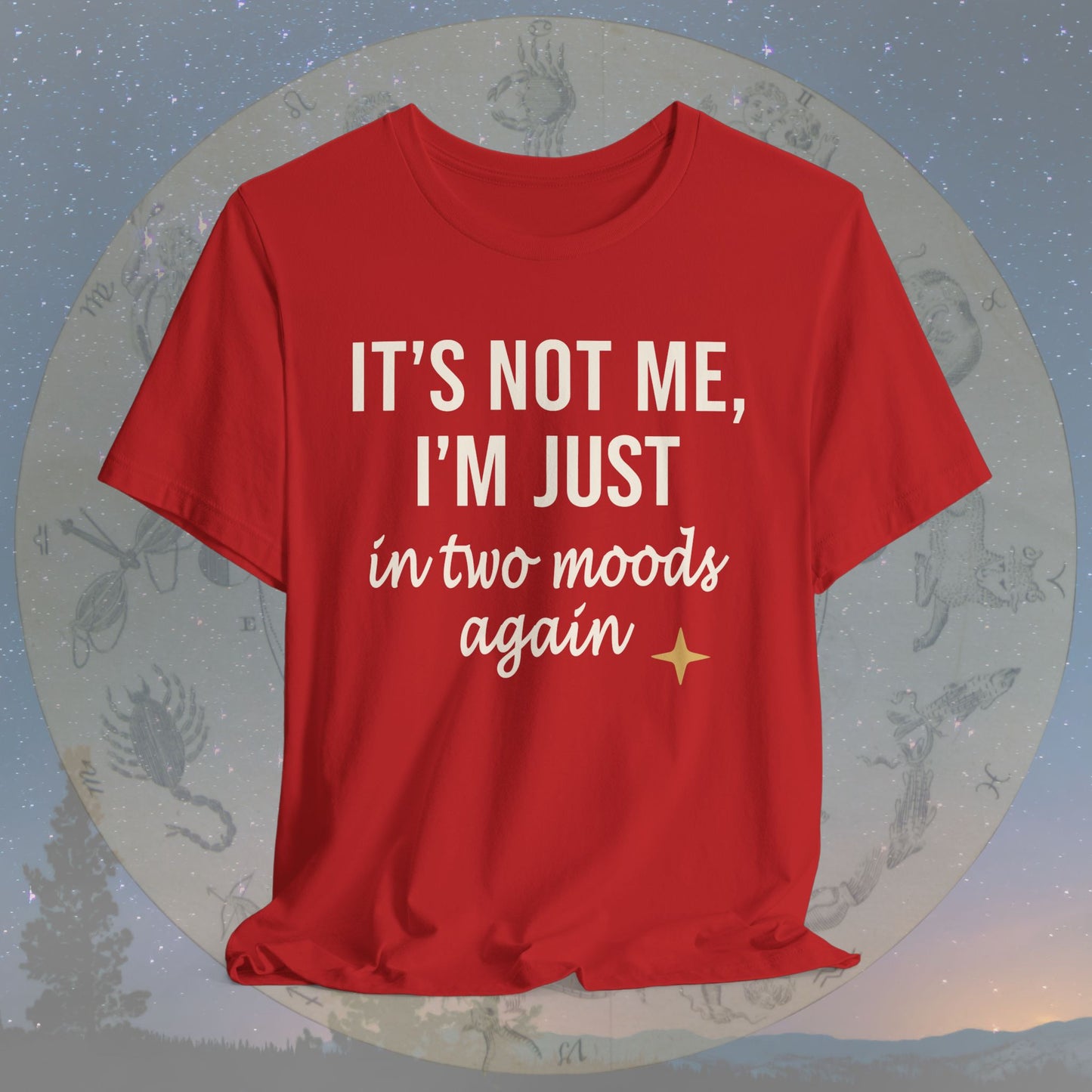 Playful Gemini Cosmic Attitude T-Shirt