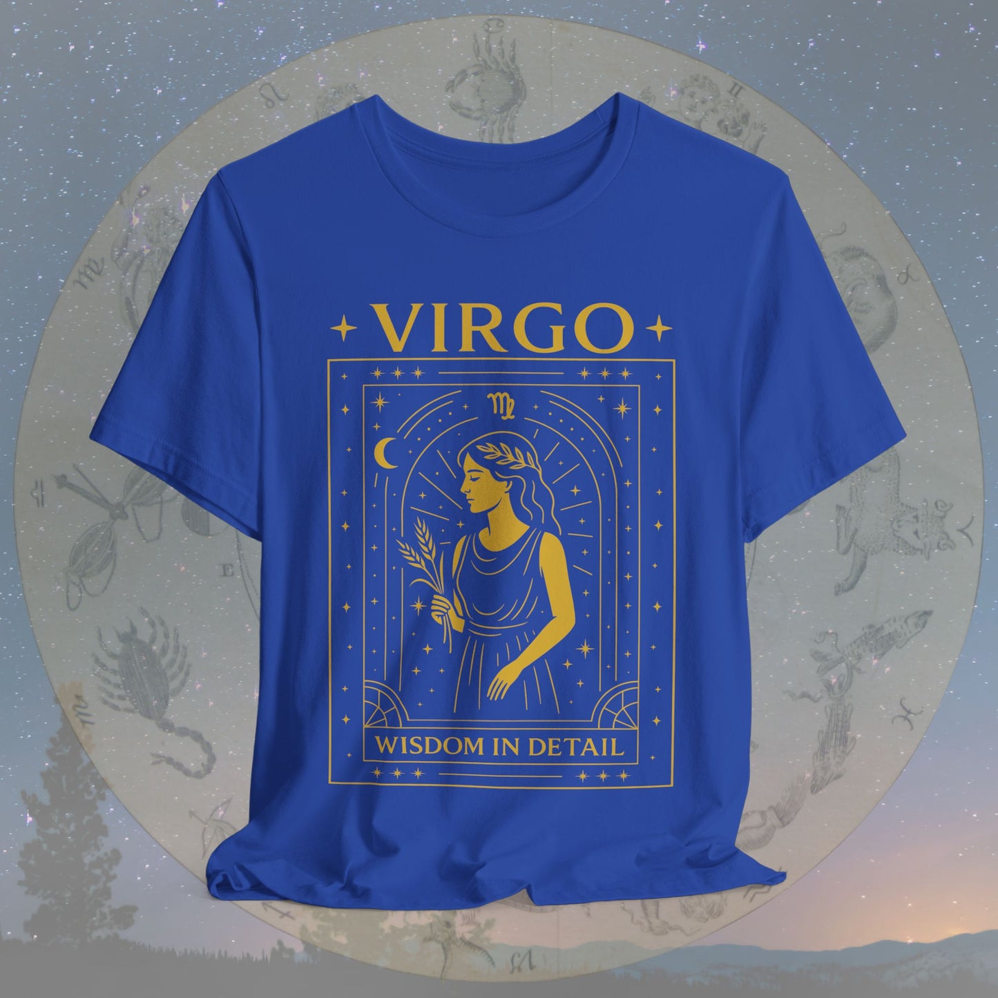 Elegant Wisdom in Detail Virgo T-Shirt