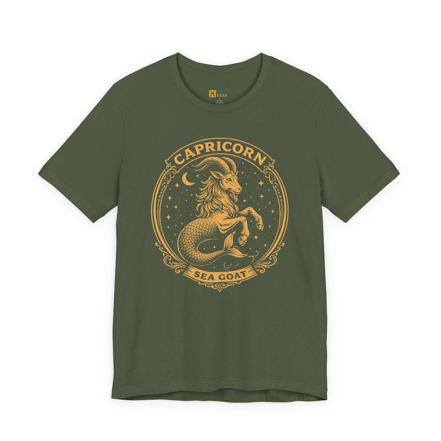 Capricorn Sea Goat T-Shirt – Mythical Zodiac Astrology Tee
