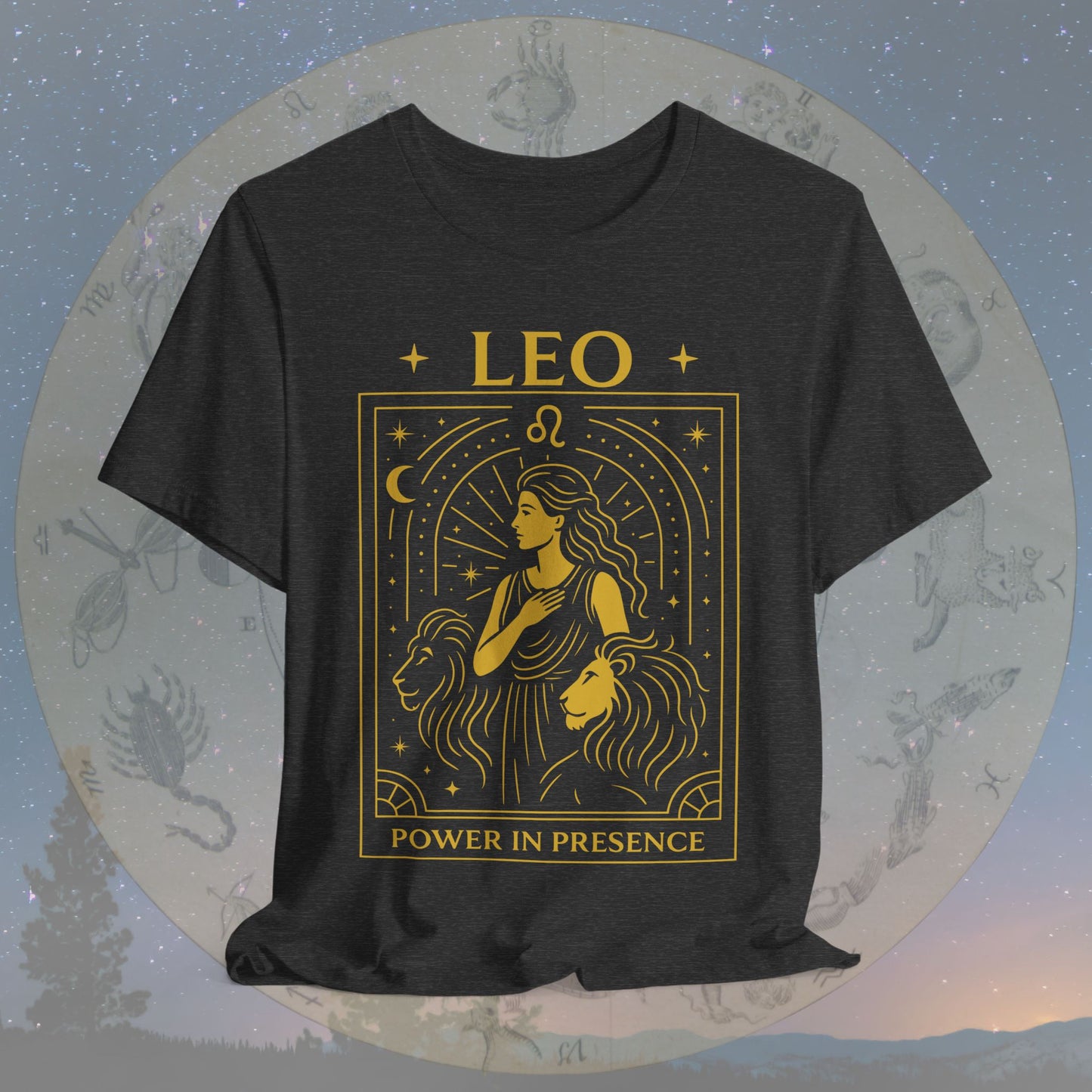 Majestic Power in Presence Leo T-Shirt