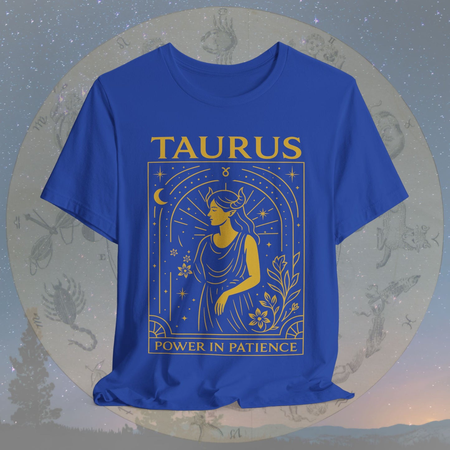 Grounded Power in Patience Taurus T-Shirt