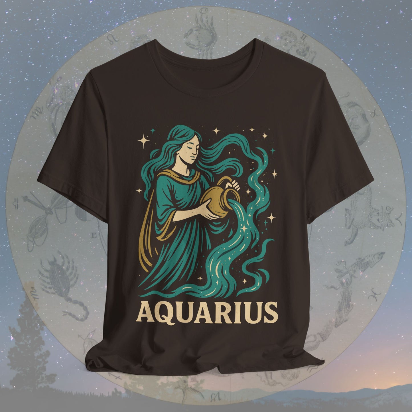 Calm Visionary Aquarius T-Shirt