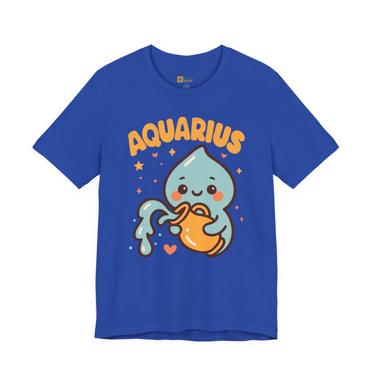 Aquarius Cute Water Bearer T-Shirt – Playful Zodiac Energy Tee