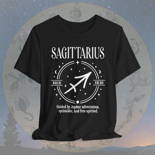 Classic Sagittarius Zodiac Sign T-Shirt