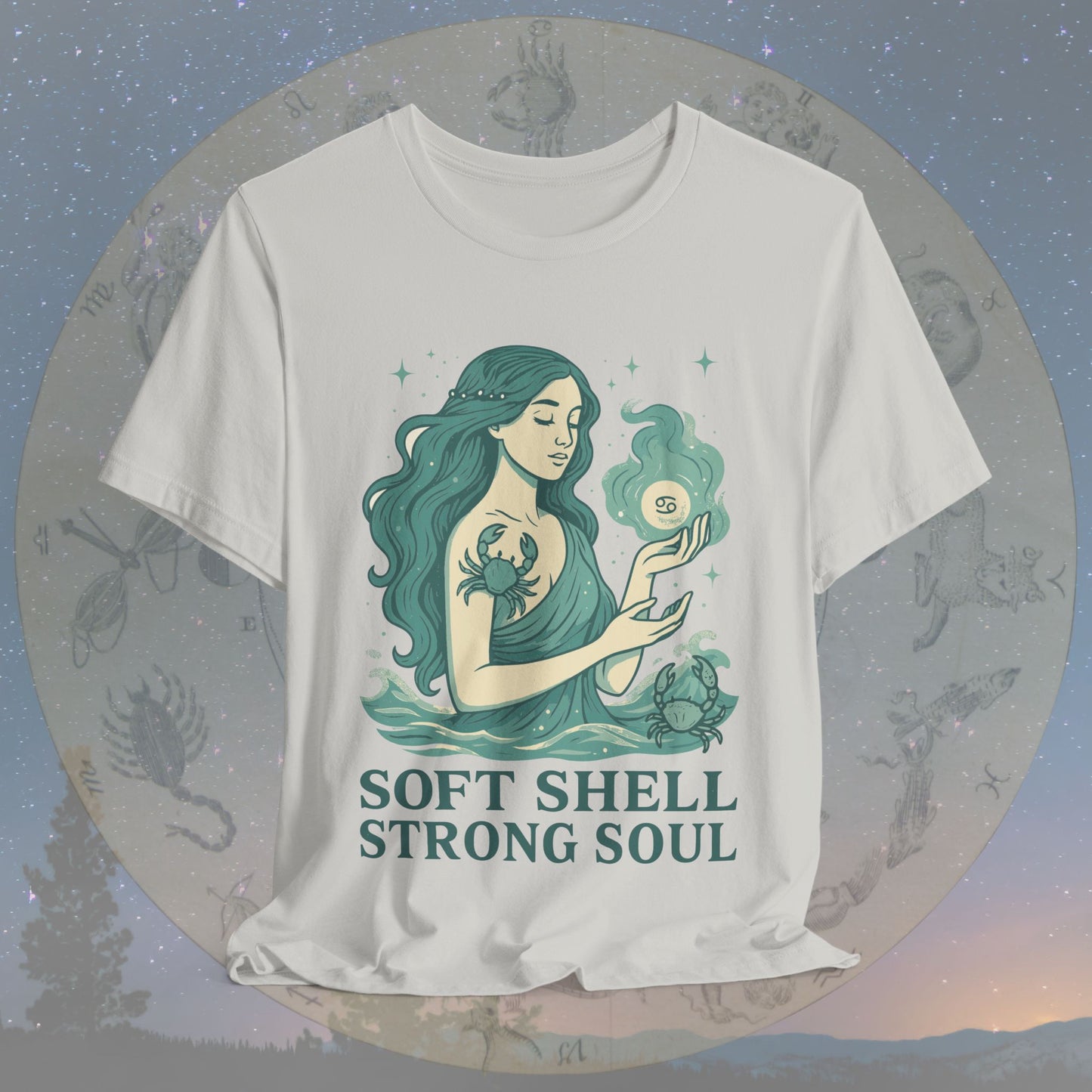 Soft Shell Strong Soul Cancer T-Shirt