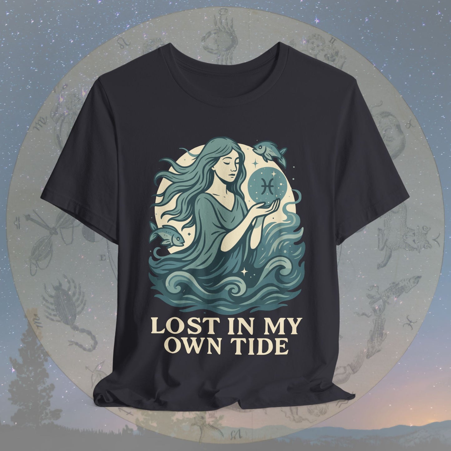 Dreamy Pisces Lost in My Own Tide T-Shirt