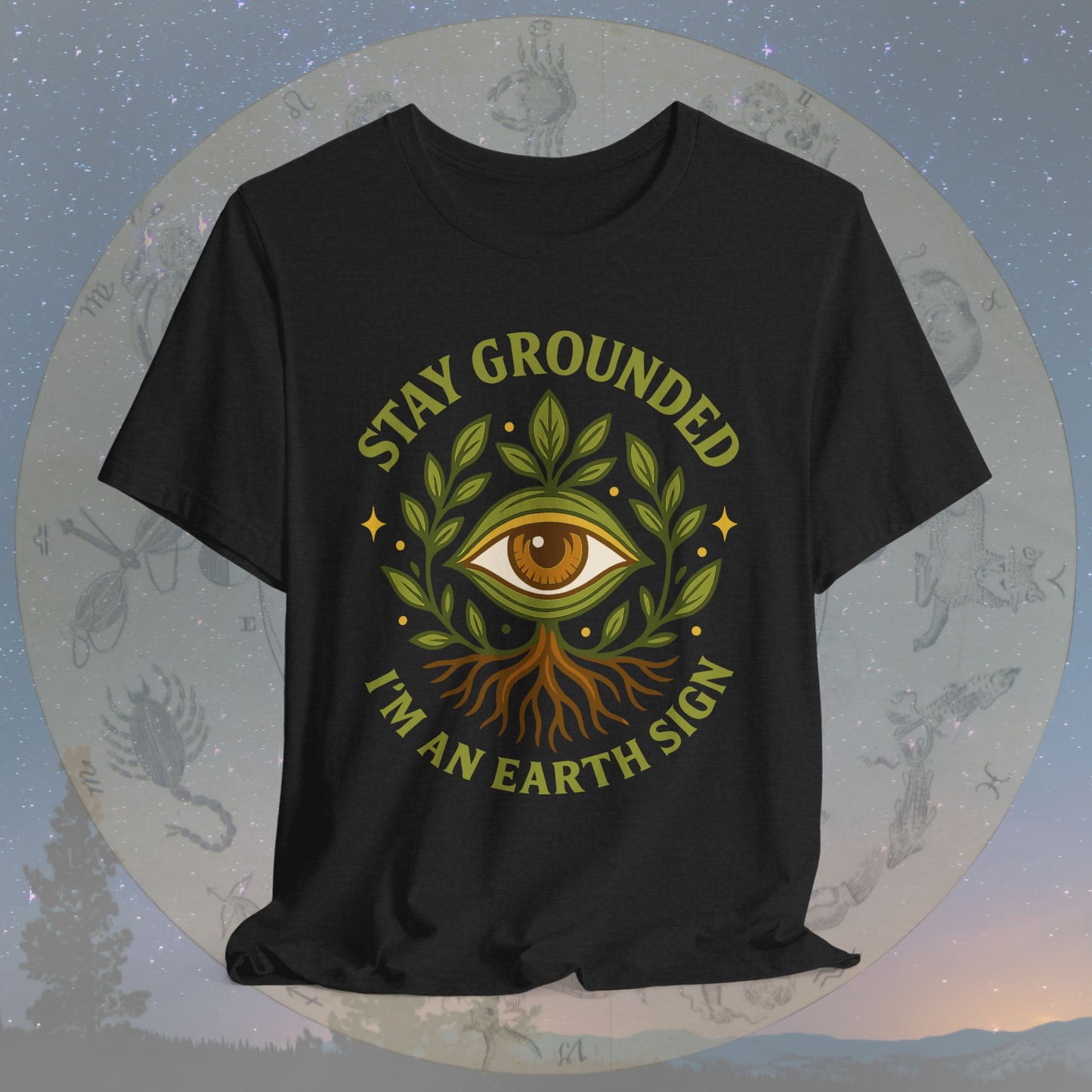 Rooted Vision Earth Sign T-Shirt