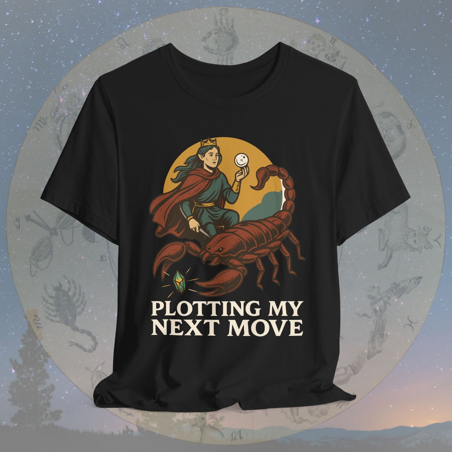 Mysterious Scorpio Plotting My Next Move T-Shirt