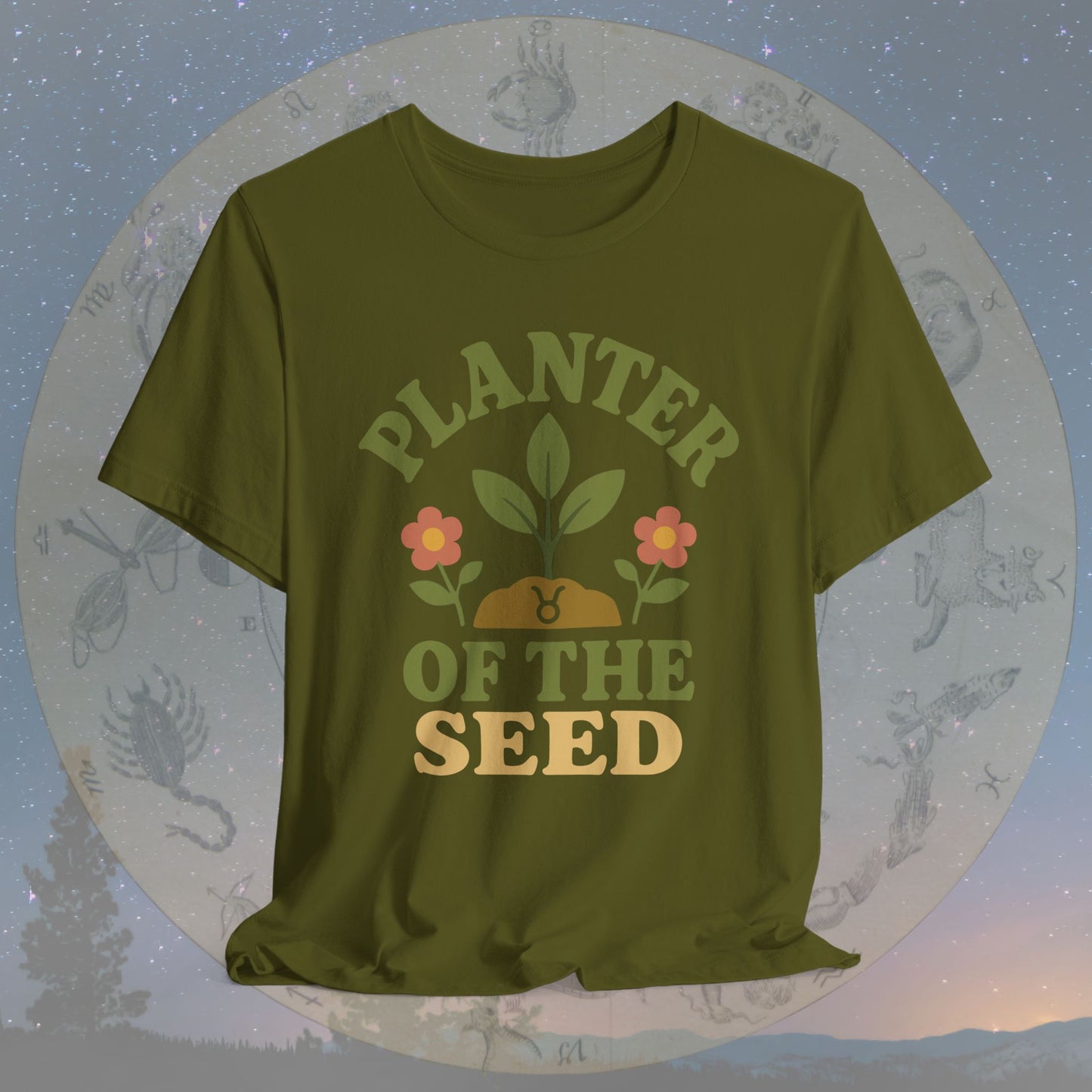 Planter of the Seed – Zodiac Couple Taurus T-Shirt