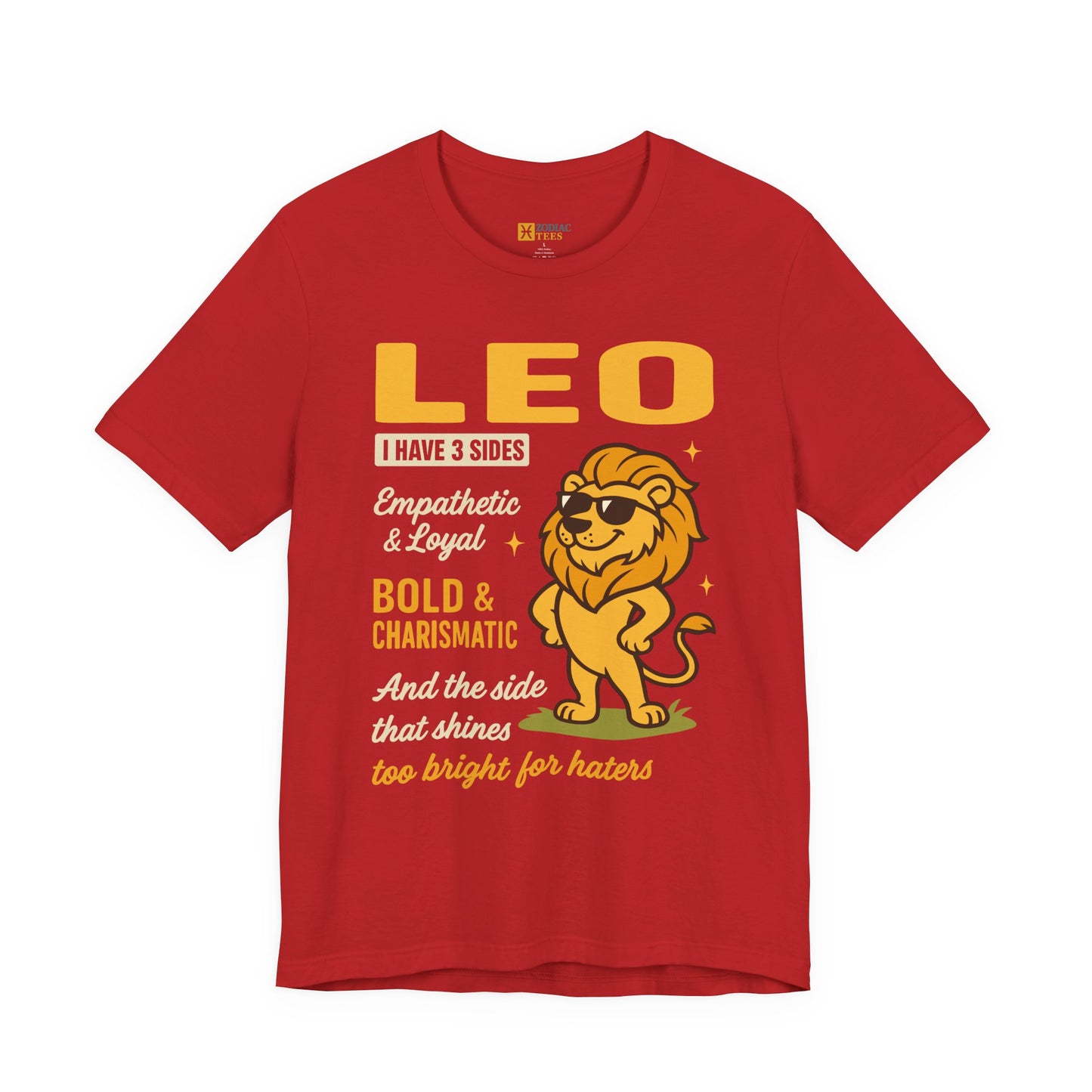 Leo Zodiac T-Shirt – Bold Astrology Graphic Tee for Leo Sign