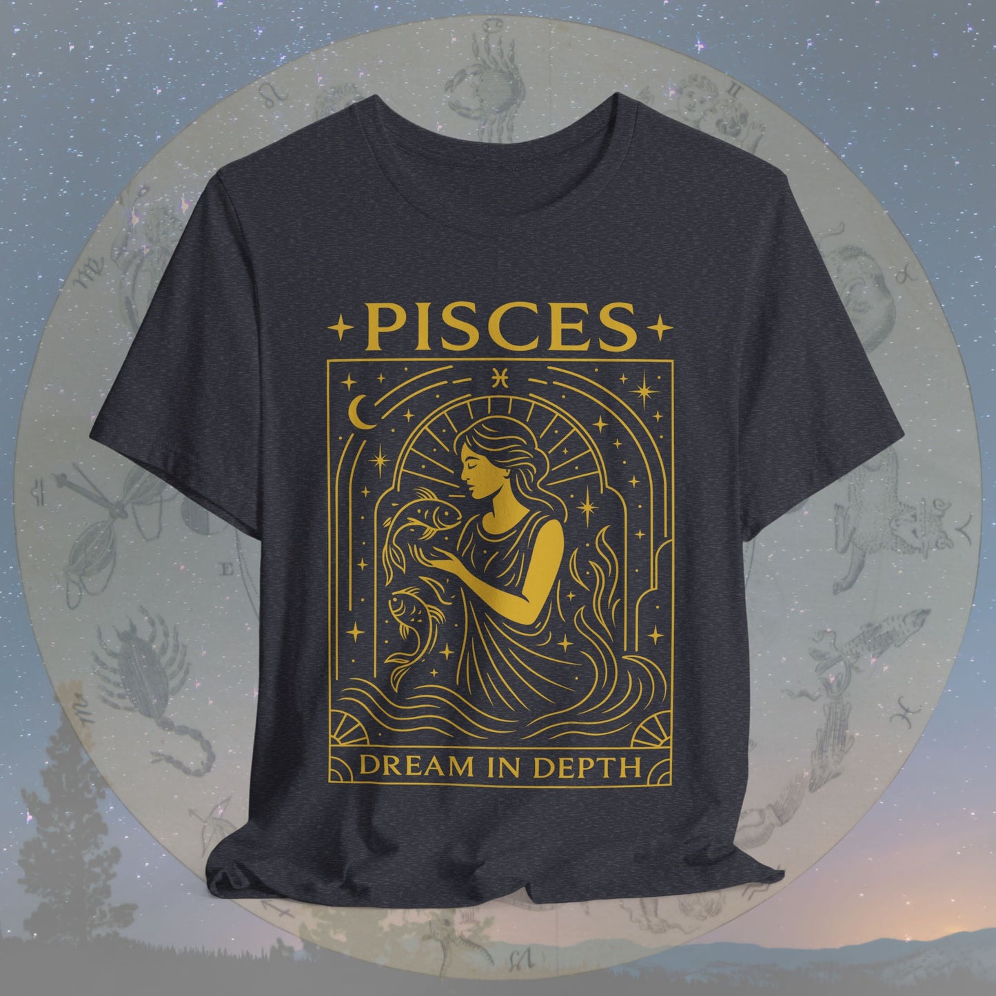 Mystic Dream in Depth Pisces T-Shirt