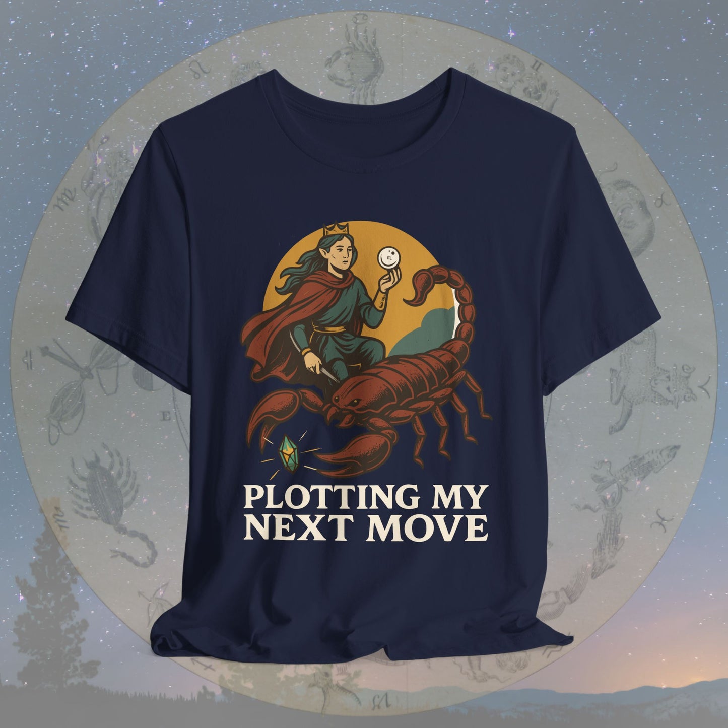 Mysterious Scorpio Plotting My Next Move T-Shirt