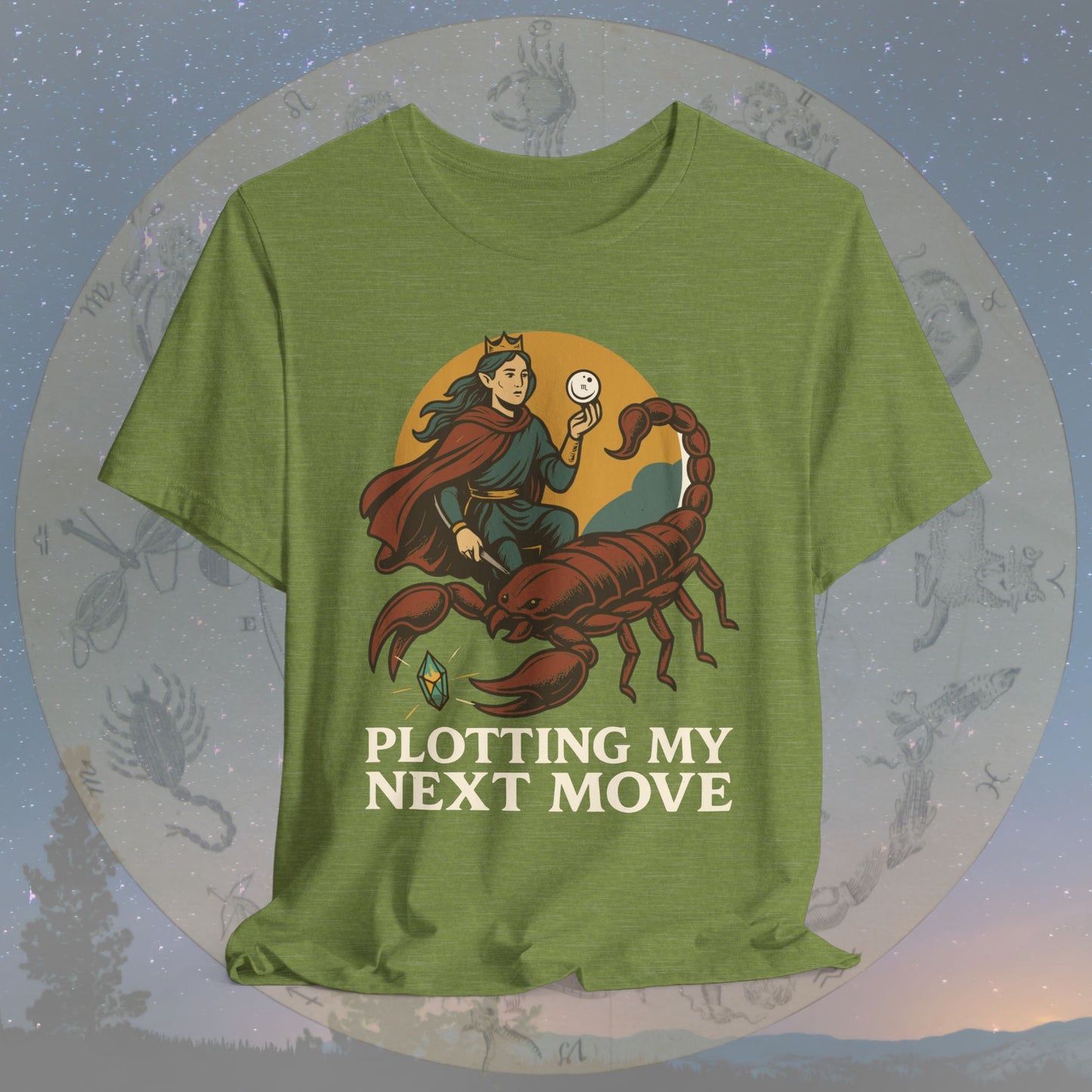 Mysterious Scorpio Plotting My Next Move T-Shirt