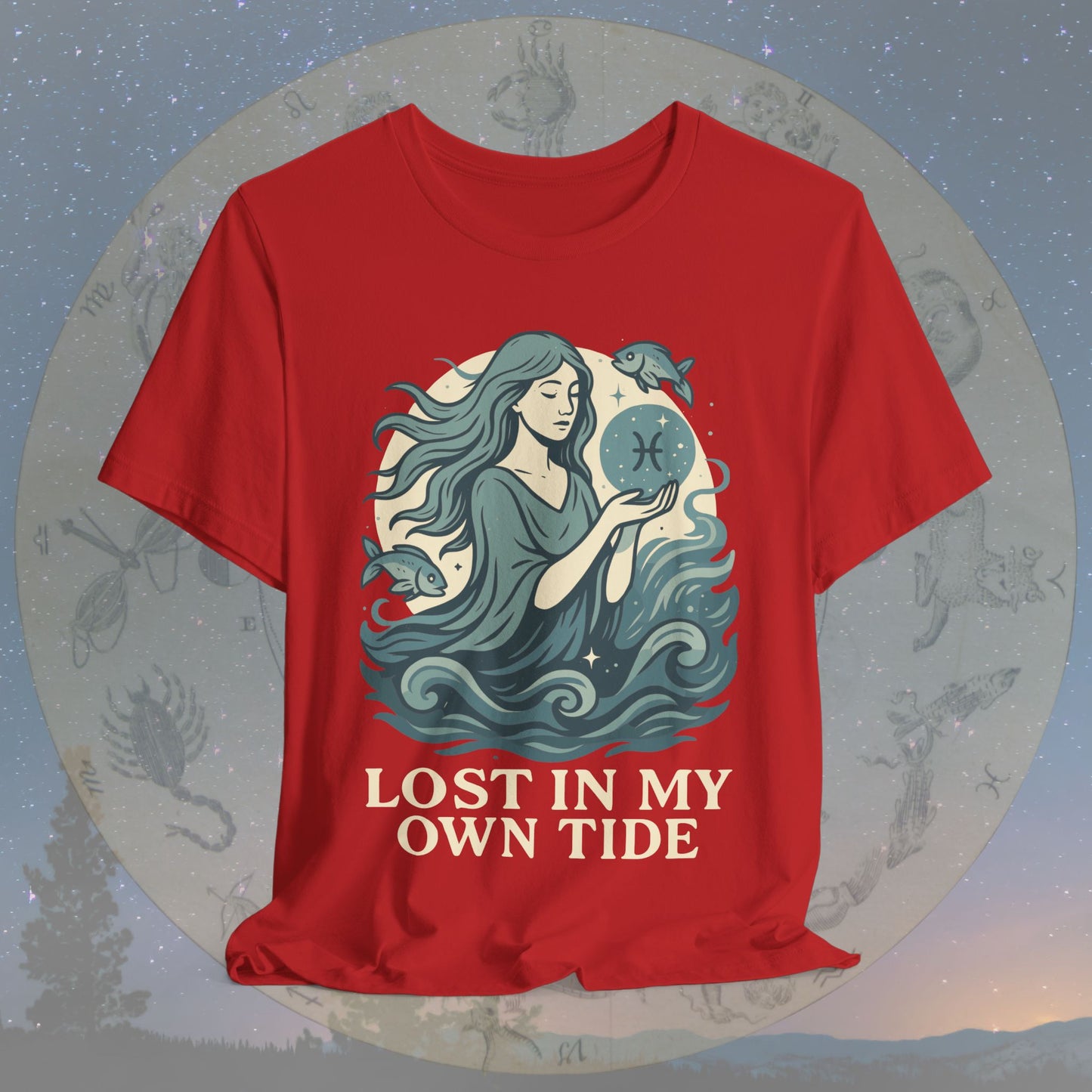 Dreamy Pisces Lost in My Own Tide T-Shirt