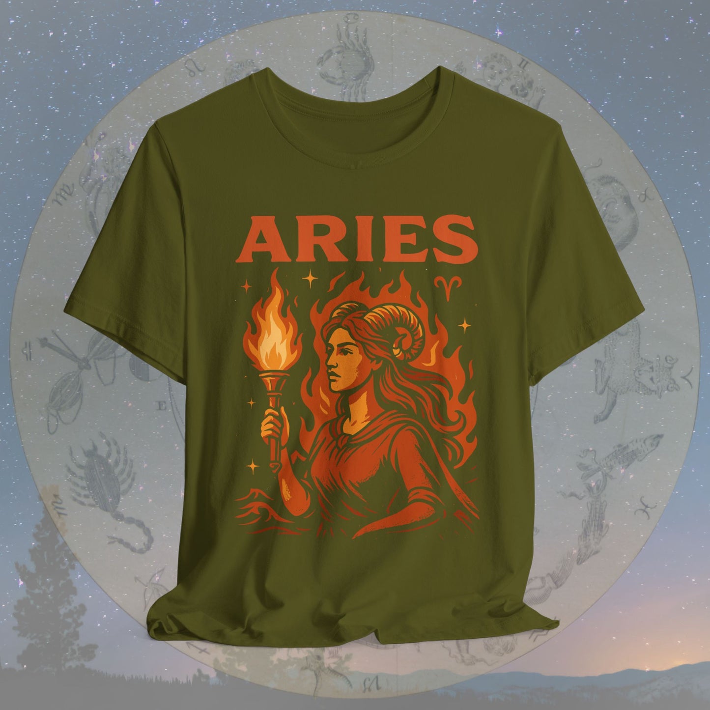Fierce Flame Aries T-Shirt