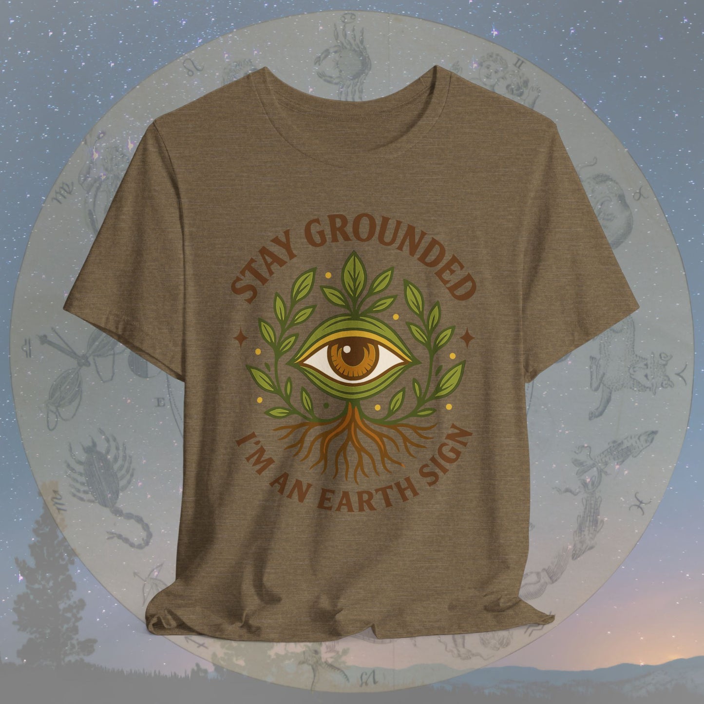 Rooted Vision Earth Sign T-Shirt