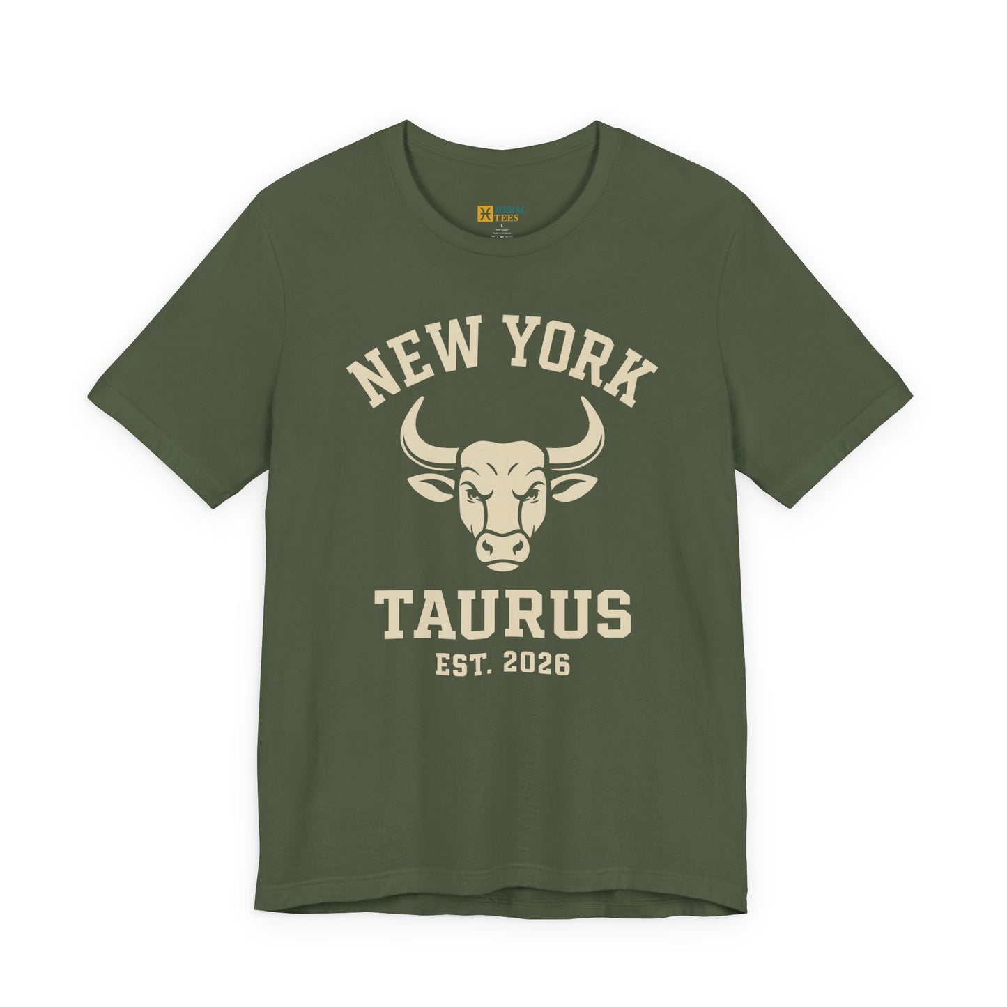 Taurus Varsity T-Shirt – New York Zodiac Bull Tee